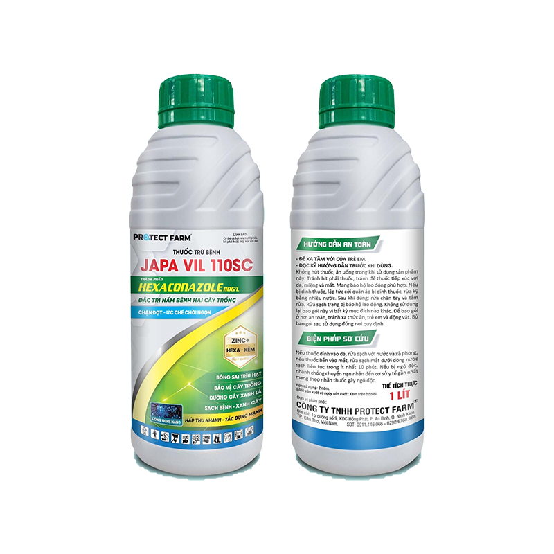 JAPA VIL 110SC, Đặc trị nấm bệnh hại, Dưỡng lá xanh, Bông sai trĩu hạt