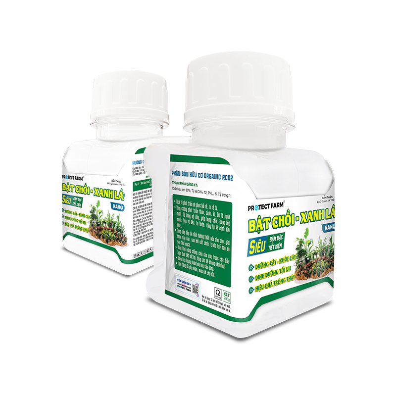 BẬT CHỒI XANH LÁ NANO, Dưỡng khỏe cây, dinh dưỡng tối ưu