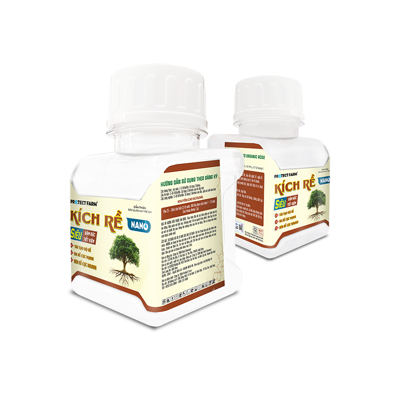 KÍCH RỄ NANO, tái tạo rễ, ra rễ mạnh, bén rễ nhanh